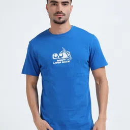 RHINO CULT Graphic Printed Round Neck Cotton T-Shirt-picture-11