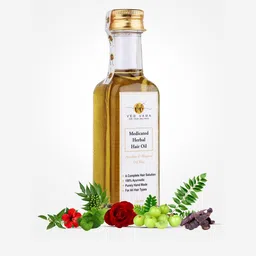 VEDVAMA Medicated Herbal Hair Oil - 100 ml-38