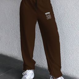 TABADTOD Women Striped Relaxed Loose Fit Easy Wash Trousers-image-54