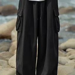 StyleCast x Revolte Men Loose Fit Easy Wash Cargos Trousers-picture-8