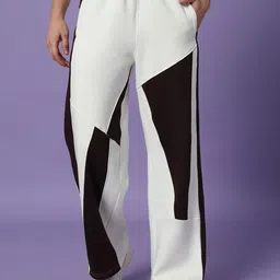 PockMAN Men Colourblocked Relaxed-Fit Antimicrobial Track Pants-picture-47