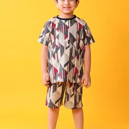 Anthrilo Boys Printed Night suit-13