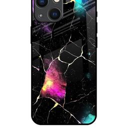 QRIOH Abstract Printed iPhone 14 Plus Back Case Mobile Accessories-image-78