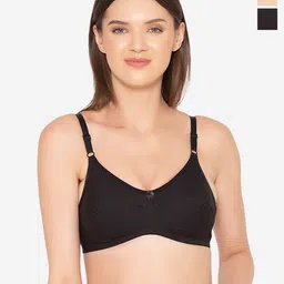 GROVERSONS Paris Beauty Pack of 2 Women Full Coverage Non-Padded Bra-image-91