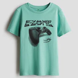 H&M Printed Cotton T-Shirt-image-56