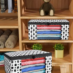 Aura White Set of 6 Regular Multi-Utility Organisers image 3