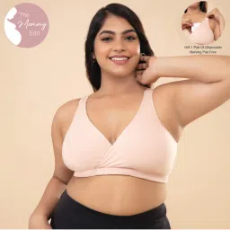 Nykd By Nykaa Mommy Slip-On Bra - Nude NYB129-picture-1