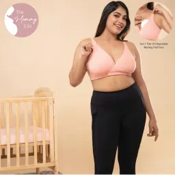 Nykd By Nykaa Mommy Slip-On Bra - Pink NYB129-picture-33