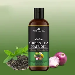Park Daniel Set Of 2 Herbal Onion Green Tea Hair Oil- 200 ml Each-11