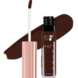 RED 4 Matt Girl Long Lasting Matte Liquid Lipstick - 7 ml - Shade 131-37