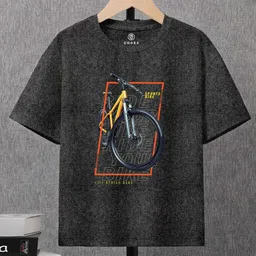 CODEZ Boys Pack Of 2 Graphic Printed Round Neck Short Sleeves T-shirts image 5
