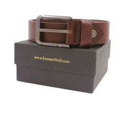 Everestwolf Men Textured Leather Formal Belt-picture-34