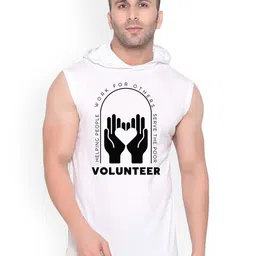 Fashnobic Volunteer Printed Gym Vests K__print-156_gym_vest White M-image-75
