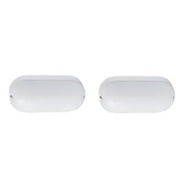 SPARK WORLD White 2 Pieces Contemporary Rectangle Shaped Wall Lamps-22