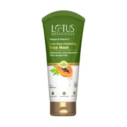 Lotus Botanicals Papaya & Vitamin E Insta Glow Exfoliating Face Wash-picture-14