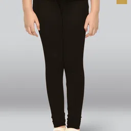 LYRA Girls Pack Of 2 Cotton Ankle-Length Leggings-image-23