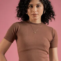 Mayra Women Solid Cotton Tank Crop Top-44