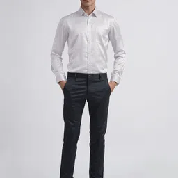 OTTO Men Trim Slim Fit Opaque Casual Shirt-image-63