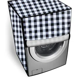 PVC Waterproof Front Load Washing Machine Cover Compatible for Midea 6 Kg, 7 Kg-image-4