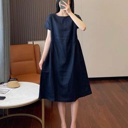 Outzidr Women A-Line Midi Dress-picture-2