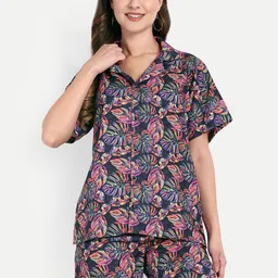 TILISM Printed Pure Cotton Shirt With Shorts Co-Ords-image-25