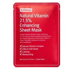 By Wishtrend Natural Vitamin 21.5% Enhancing Sheet Mask-23ml-43