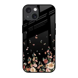 QRIOH Floral Printed iPhone 15 Back Case Mobile Accessories-image-34