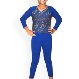 Aqua Holic Boys Printed V-Neck Swimming Dress-image-33