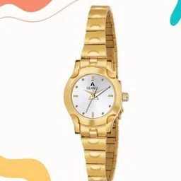 Aglance Unisex Round Dial & Bracelet Style Straps Analogue Watch New951_8019YM03-picture-48