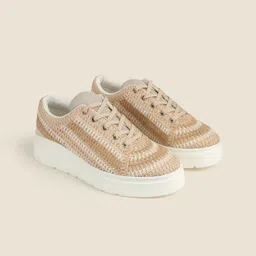 Metro Women Woven Design Sneakers-54