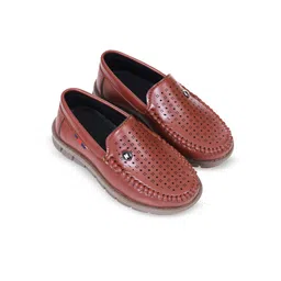 ZOOMBIE Boys Textured Formal Loafers-image-80