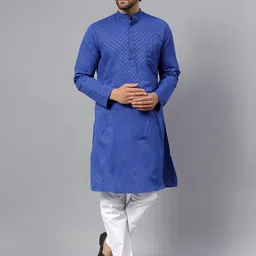 Latest Chikan Garments Men Regular Kurta with Pyjamas-picture-7
