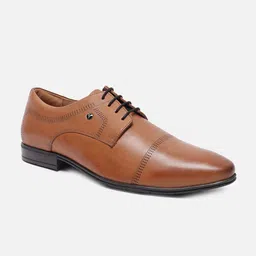 Van Heusen Men Leather Lace Up Derbys-image-75