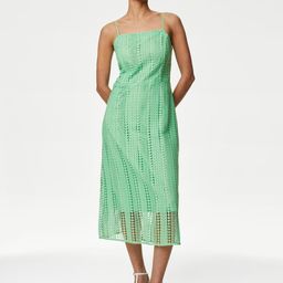 Marks & Spencer A-Line Midi Dress-image-8