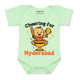 arvesa Cheering For Hyderabad Printed Romper-picture-36
