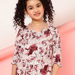 Ishti Floral Print Top-45