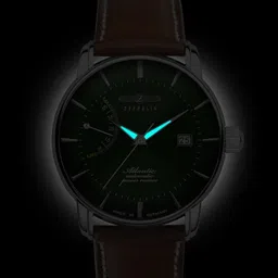 ZEPPELIN Men Dial & Leather Straps Analogue Multi Function Automatic Motion Powered Watch 84624-2
