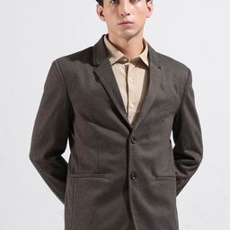 The Indian Garage Co. X Luxe Comfort-Fit Single Breasted Blazer-27