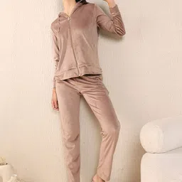 Sweet Dreams Hooded Neck Night Suits-picture-45