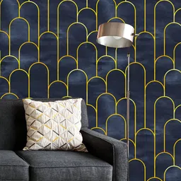 ArtzFolio Printed UV-Resistant Anti-Bacterial Geometric Pattern Peel & Stick Wallpaper-image-60