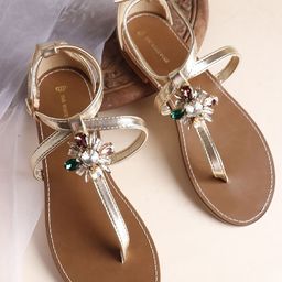 THE WHITE Pole Fashionable Trending Flatform Slip On Heel Sandals For Womens And Girls-11