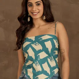 InWeave Woman Abstract Print Top-picture-17