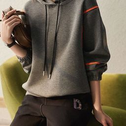 StyleCast Hooded Long Sleeves Pullover Sweatshirt-picture-23
