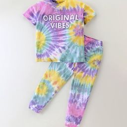 UNICORNS Kids Printed Round Neck Nightsuits-image-23