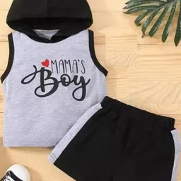CUTEVIBE Kids Printed T-shirt with Shorts-picture-48