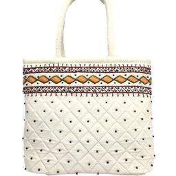 SriShopify Handicrafts Ethnic Motifs Embellished Structured Handheld Bag-image-27