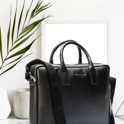 Cross Men Textured PU Laptop Bag-image-76