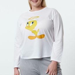 Trendyol Printed Round Neck Night Suits-image-15