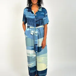 AltSleep Modal Printed Basic Jumpsuit-5