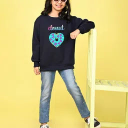 NUSYL Girls Printed Sweatshirt-picture-37